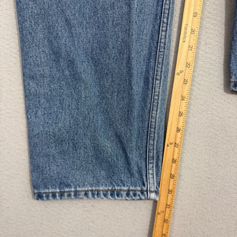 Vintage Levis 550 Relaxed Fit Jeans Men's 38x30 Blue 90s Straight Leg 1998 Denim